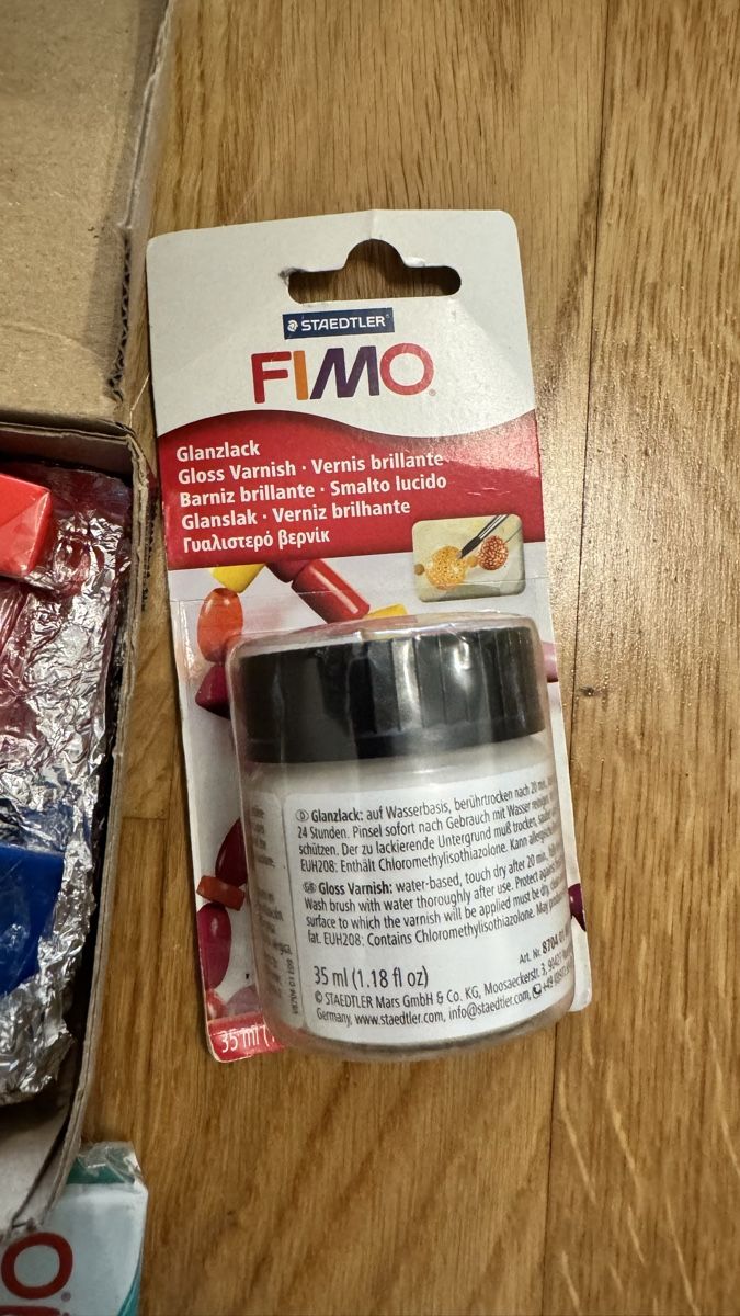 Pâte à modeler: Div. Fimo mit Silber-Ohrstecker – Défectueux à Zürich par Minoulini 2