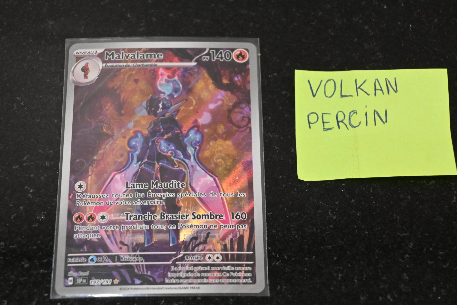 Pokémon Carte collezionabili: Malvalame (SSP 197) FR – Nuovo (secondo la descrizione) da Aigle venduto da PSAPOKEVOVO