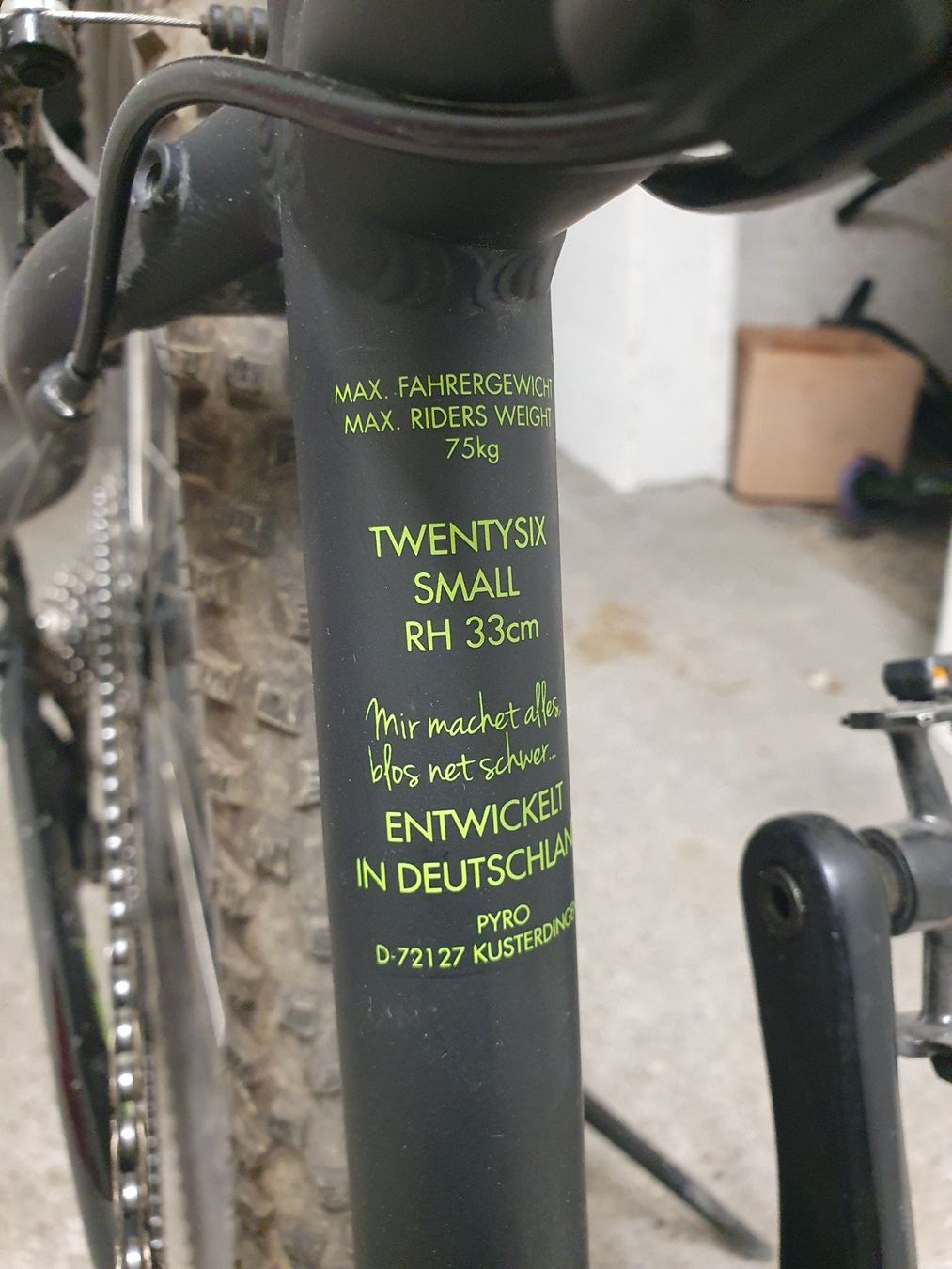 Pyro Biciclette: Pyro Twentysix (10 Gänge) – Usato da Zürich venduto da pas_pr8s 5