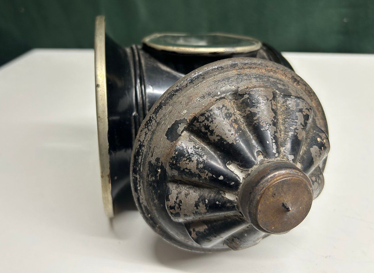 Lampade: Antike Kutschenlampe, Rarität, – Usato da Kestenholz venduto da oldietoys 5