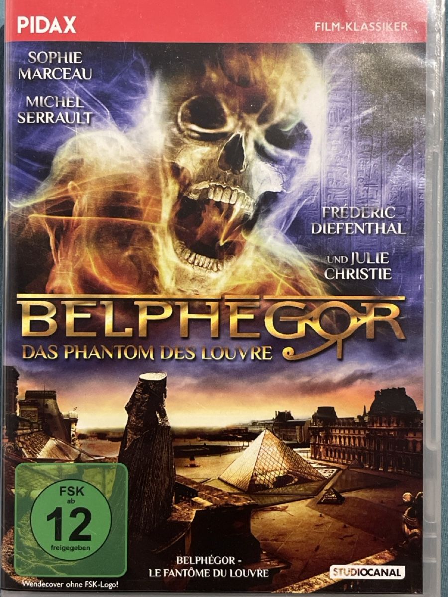 Alle DVDs: Belphegor - Das Phantom des Louvre (2001) – Neu (gemäss Beschreibung) aus Waldenburg von Mimily33