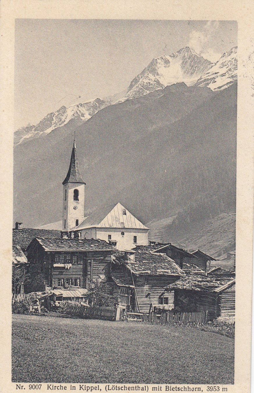 Cartoline postali: Kippel  VS  im Lötschental  -    7  diverse Karten – Usato da Brig venduto da Valcards54 3
