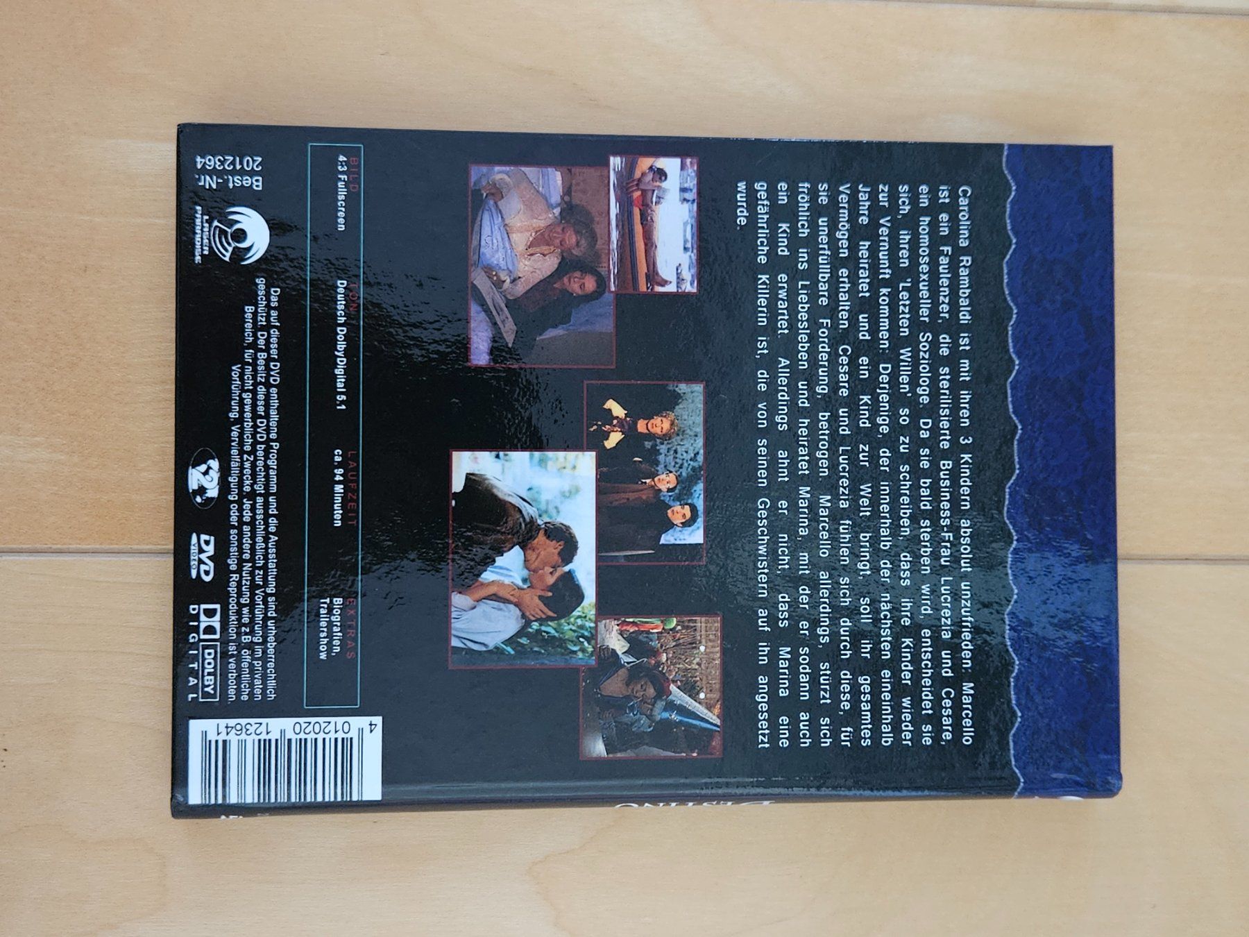 Alle DVDs: Ostinato Destino -  kleine Hartbox – Gebraucht aus Wildberg von Reunionevents 1