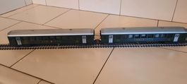 HAG 2x SBB Personenwagen 2.Klasse Nichtraucher, grün, H0