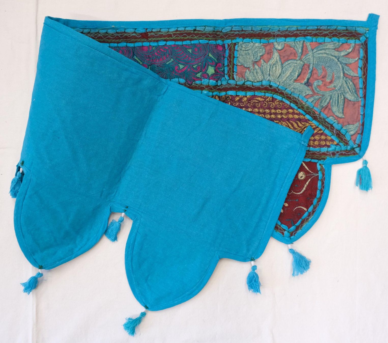 Tutte le decorazioni: Indischer Wandbehang Türbehang Dekoration Patchwork – Nuovo (secondo la descrizione) da Zürich venduto da Masala-Oase 4