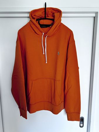 Polo Ralph Lauren Hoodie, Orange, Gr. L – Top Zustand!