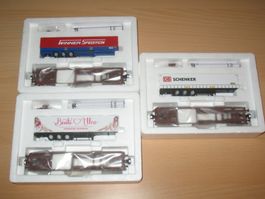 Neues 3 teiliges Taschenwagenset in H0= von Trix 24548