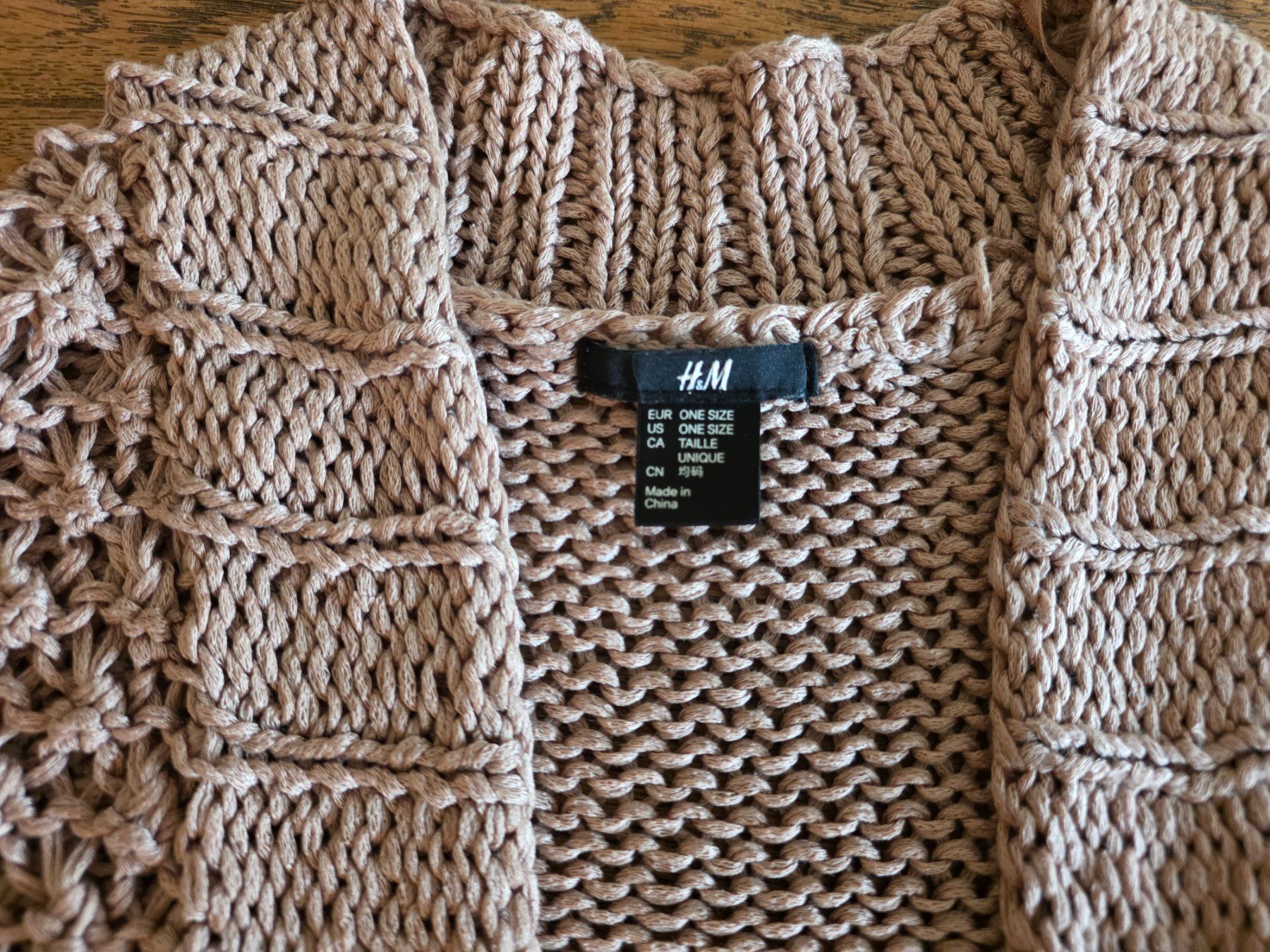 H&M Giacche: H&M Grobstrick-Cardigan / Strickjacke – Usato da Basel venduto da sci_67ms 5