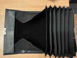 Portemonnaie Unisex Leder schwarz neuwertiger Zustand
