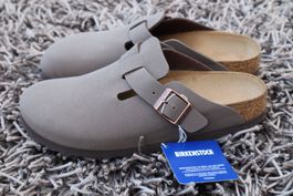 Birkenstock, Boston, Gr. 38, mocca, NEU