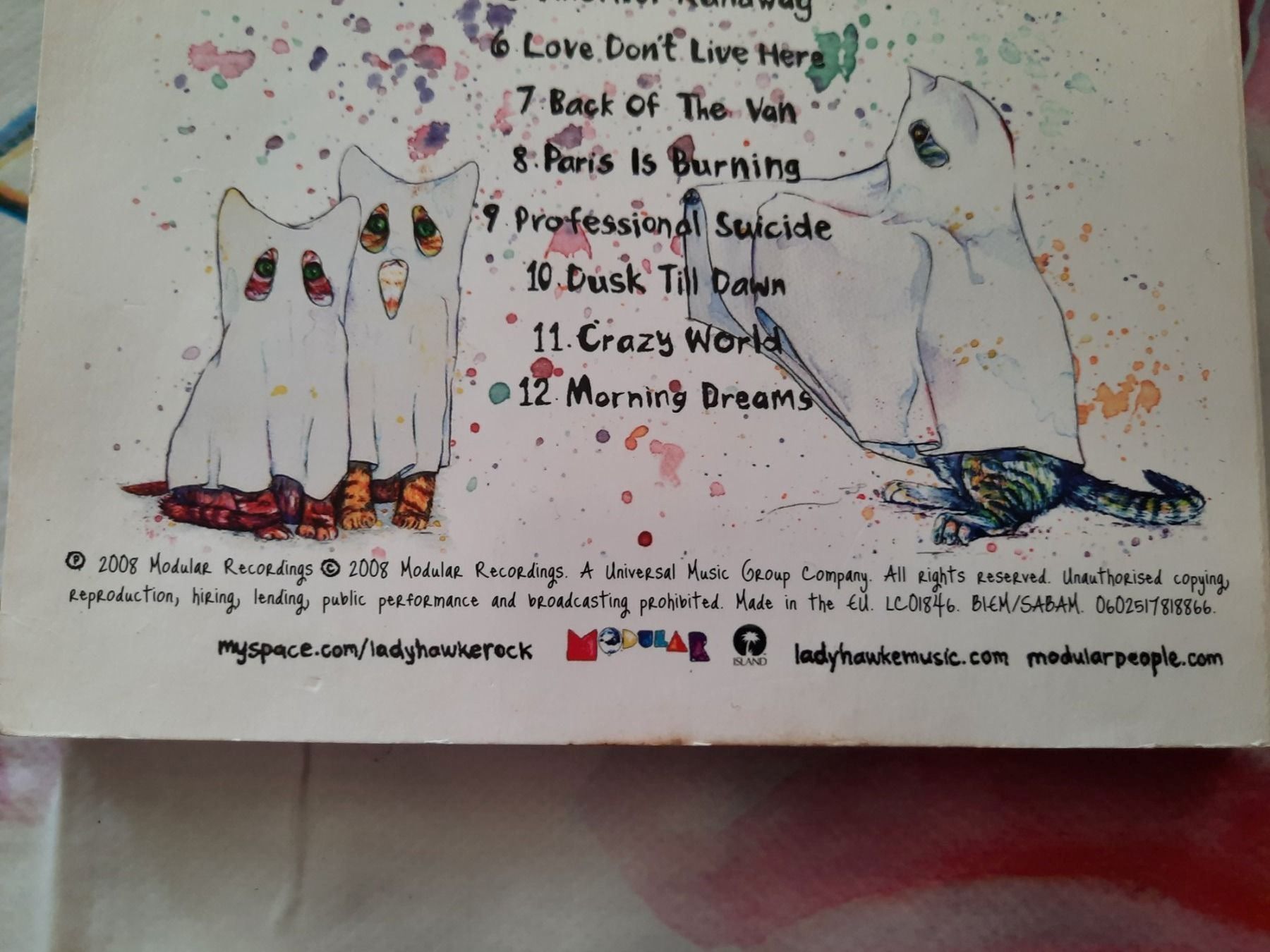 CD: CD - LadyHawke - LadyHawke – Usato da Pully venduto da bro_n52j 3