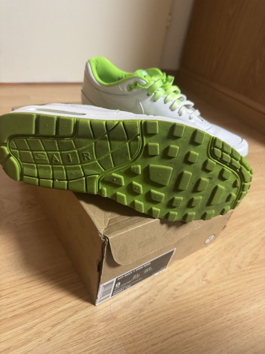 Nike Scarpe da uomo: Nike Air Max 1 weiss/grün – Usato da Fislisbach venduto da PR-Trade 3