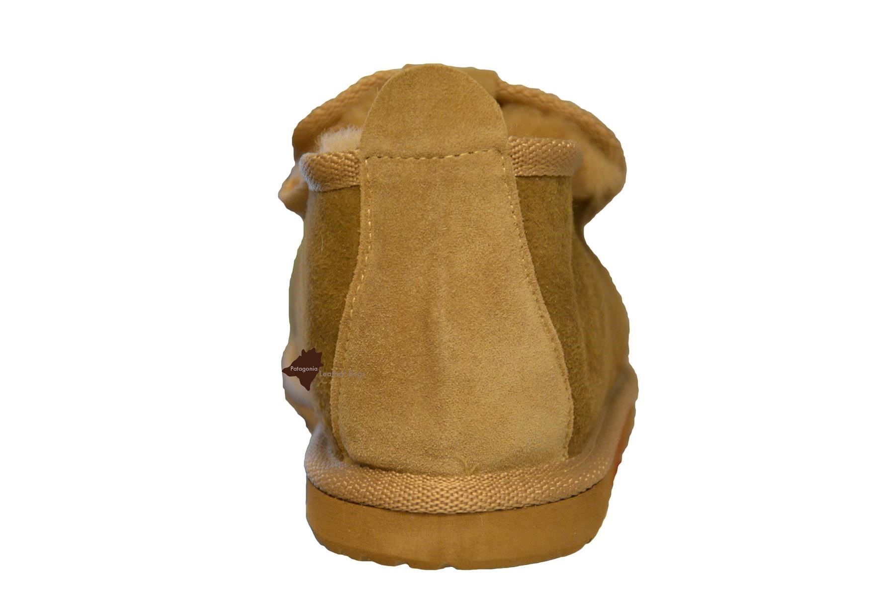 Scarpe da uomo: Hausschuhe neu echt Lammfell Beige – Nuovo e nell'imballaggio originale da Arbedo venduto da patagonialeatherrugs 2
