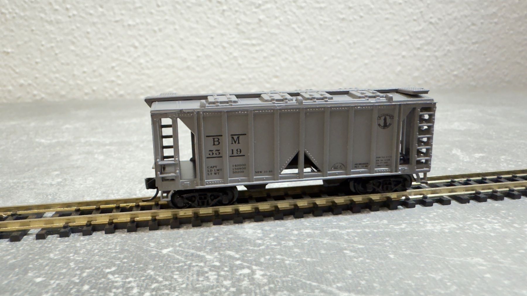 Modellini di ferrovie: Micro Train B&M Gedeckter Güterwagen Spur N – Nuovo (secondo la descrizione) da Windlach venduto da Kelebra 2