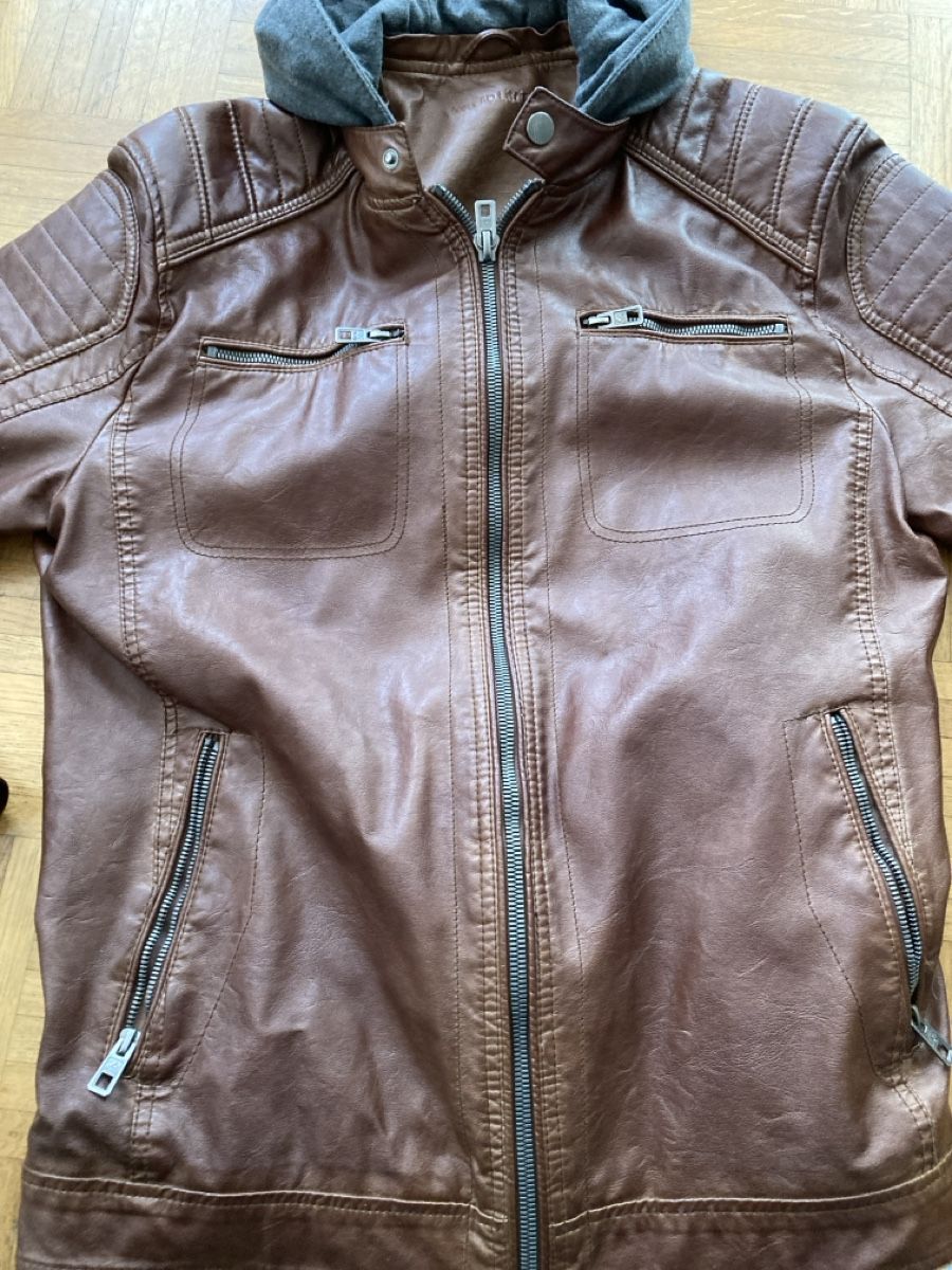 C&A Giacche: Leder Imitationen Jacke – Nuovo (secondo la descrizione) da Winkel venduto da Takumi01 1