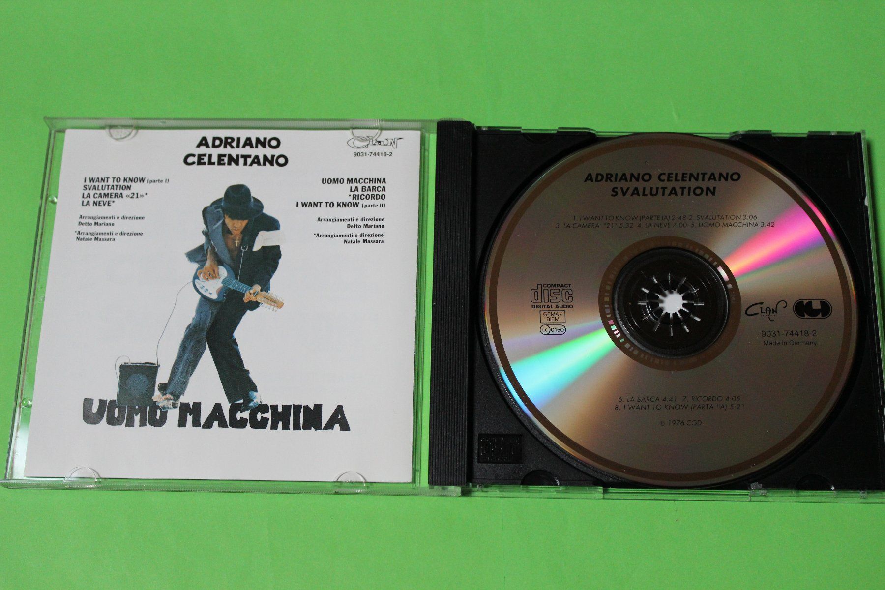 CDs: ADRIANO CELENTANO - SVALUTATION 1976 CD Guter Zustand – Gebraucht aus Tübach von JamesStone 3