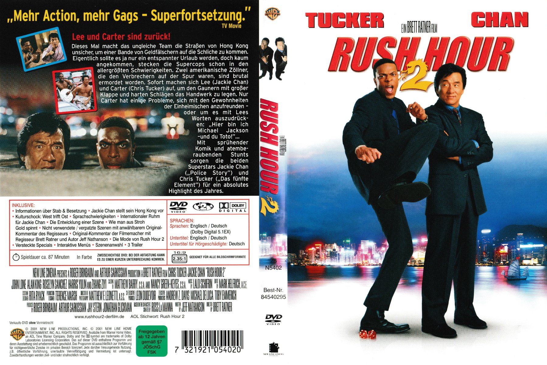 Tutti i DVDs: DVD - Rush Hour 2 – Usato da Langnau am Albis venduto da MediaRescuerKeLoX