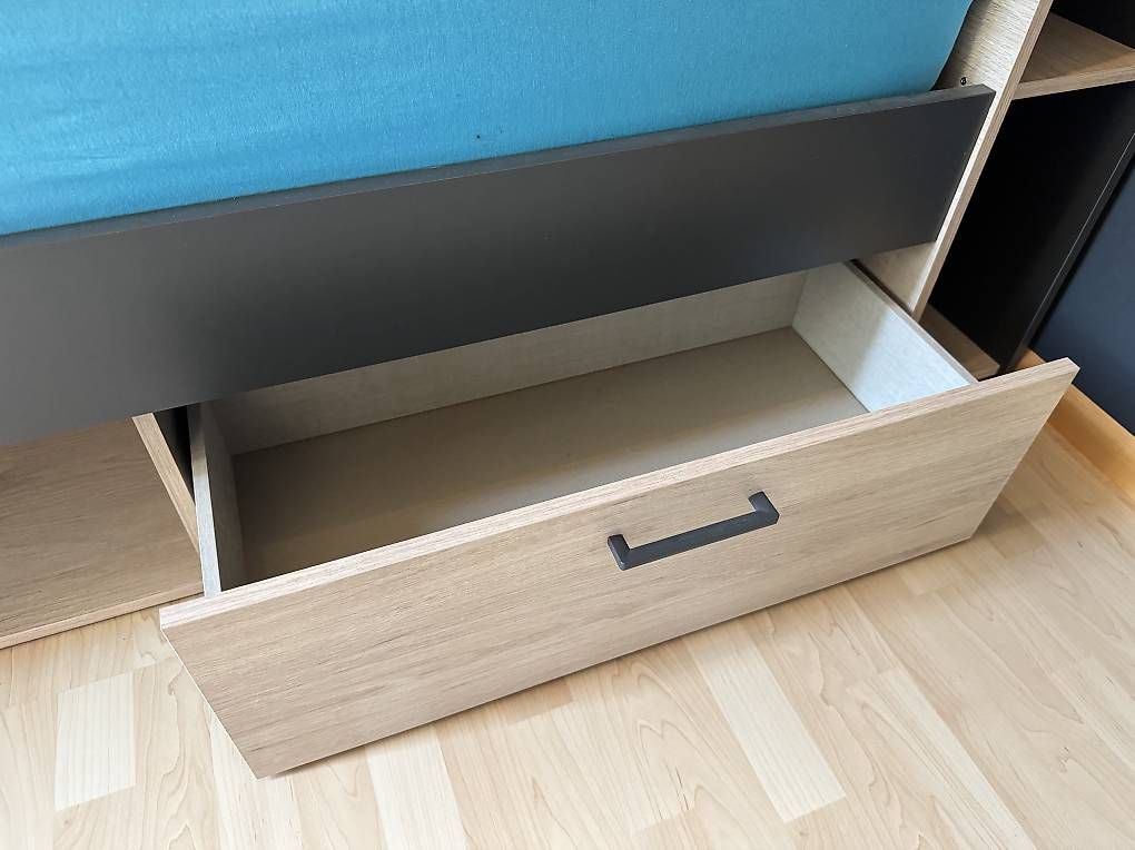 Letti: Boxspring-Bett mit Stauraum – Usato da Meilen venduto da duda17 2