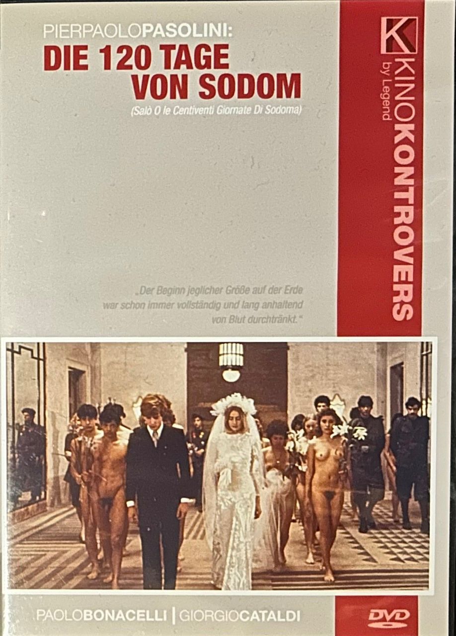Tutti i DVDs: Pasolini - 120 Tage von Sodom - DVD- Ungeschnittene Version – Nuovo (secondo la descrizione) da Erlinsbach SO venduto da 400_n956