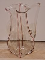 Vintage Karaffe Wasser mit Dekorstreifen ca. 0,8l