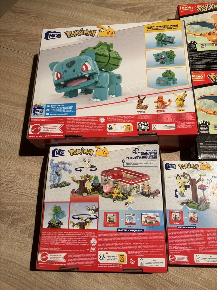 Mega Baukästen: Mega Construx Pokémon Figuren Set, Neu & OVP! – Neu und originalverpackt aus Trübbach von Mansur93 3