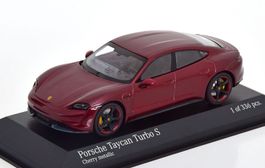 Porsche Taycan Turbo S seit 2020 Cherry rot met.      1:43
