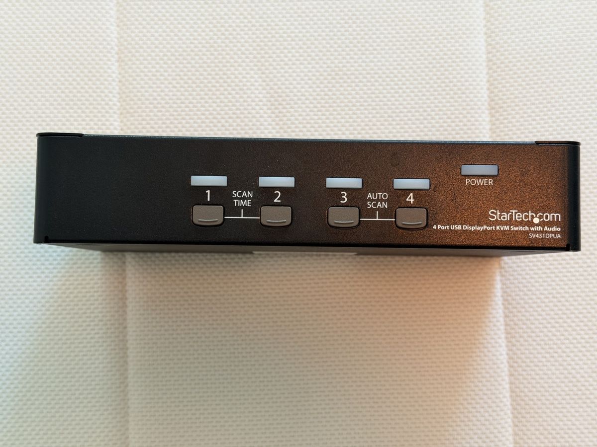 Hubs & Switches: StarTech 4 port USB DisplayPort KVM Switch with Audio – Neu (gemäss Beschreibung) aus Zürich von mar_7vsl 3