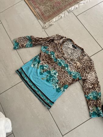 Damen Langarmshirt GIIII Blumenmuster gebraucht