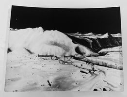 Foto Apollo 15 Zeichnung der Landung 1971