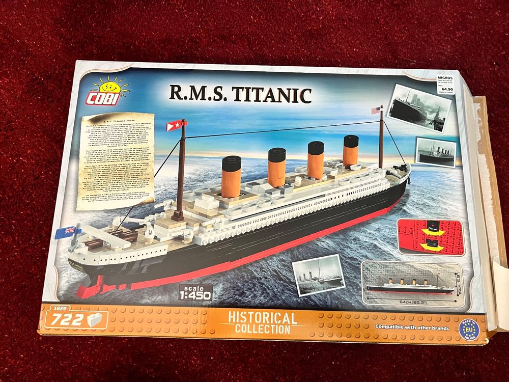 Motor City Classics 241945 RMS Titanic (1 Produktbild-Vorschau 4