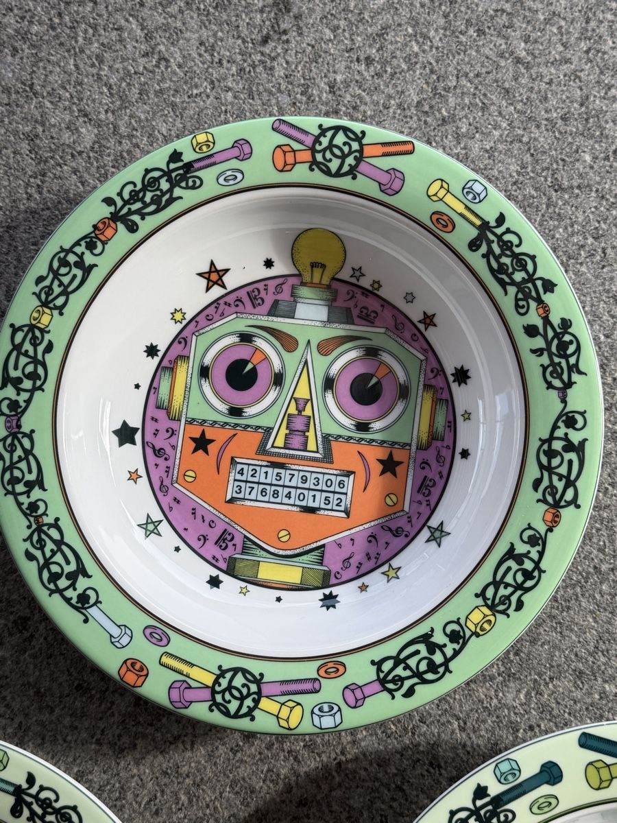 Bopla Piatti: Bopla Design Spaghettiteller Suppenteller 3 stk Langenthal – Usato da Deitingen venduto da Himhip 3