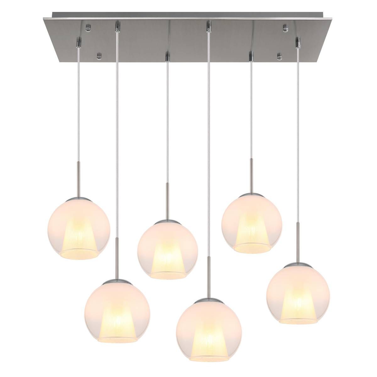Lampade: Pendelleuchte, Glas, Opal, 90 cm x 38 cm – Nuovo (secondo la descrizione) da Kreuzlingen venduto da Smart-Light 4