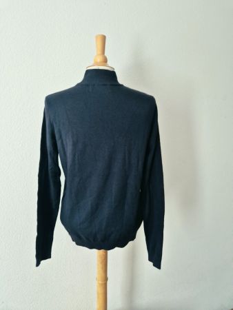 PULLOVER PULLI M 38 ANTHRAZIT SCHWARZ TON , TOP ZU HOSE JEAN