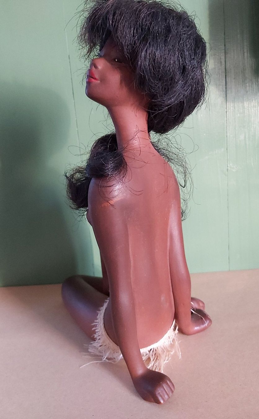 Sculture & Statue: Vintage Skulptur, evtl. Cortendorf, sitzende Exotin – Usato da Winterthur venduto da Goldpipau 6