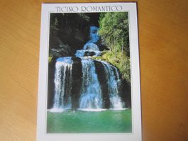 Schöne Postkarte FAIDO cascata Piumogna