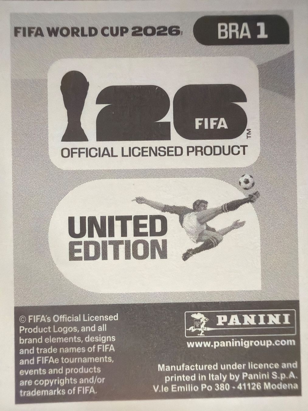 Panini Carte collezionabili: Panini BRA1 – Nuovo (secondo la descrizione) da Susten venduto da Rechnun 1