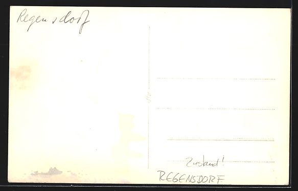 Cartes postales: AK Regensdorf, Restaurant Altburg – D'occasion à Berlin par bartko-reher 1