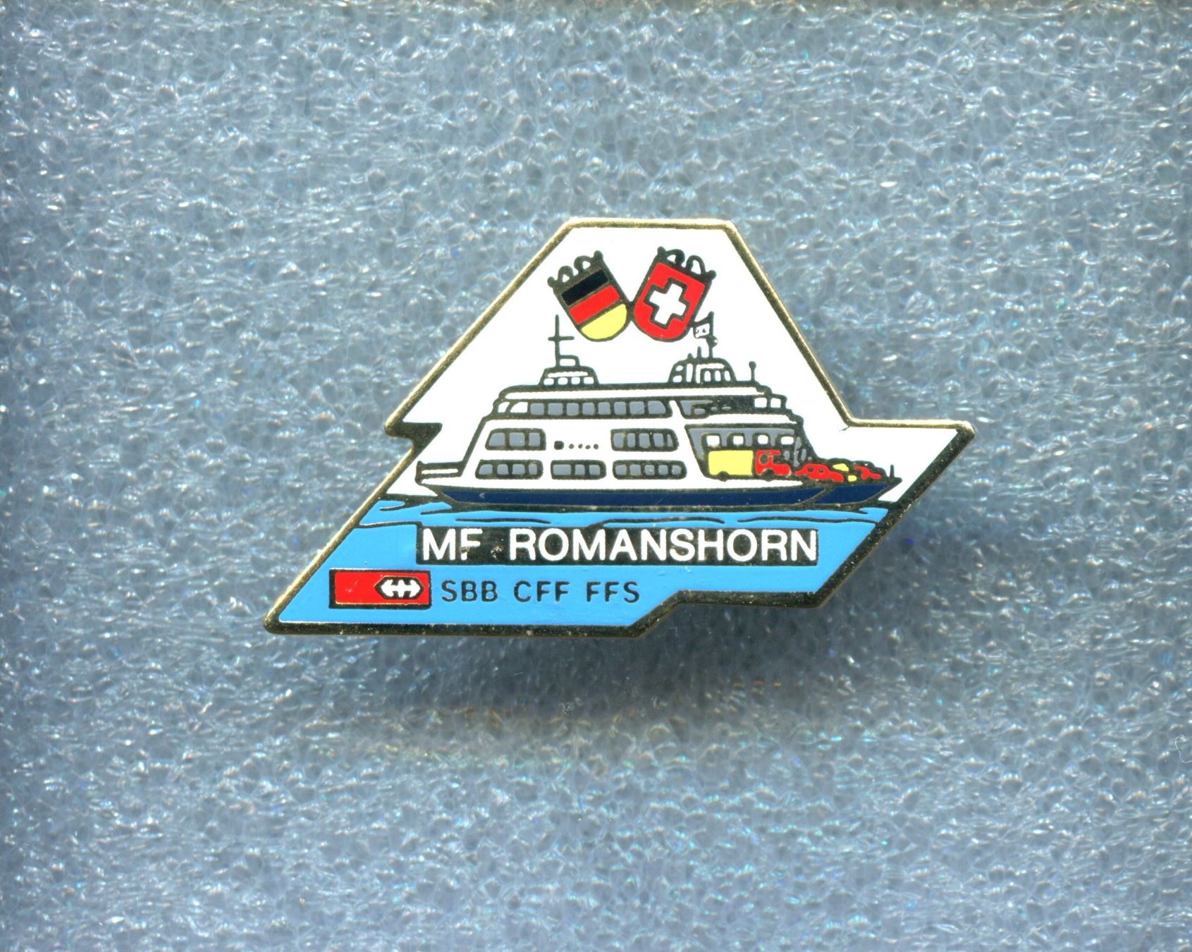 SBB/CFF/FFS Placchette & Badge: SBB CFF FFS  MF Romanshorn – Usato da Winterthur venduto da Sammleroase