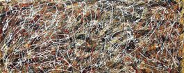 Autumn Rhythm Homage of Pollock