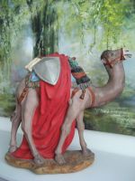 Altes grosses Kamel Frankreich - Figur Tierfigur Antik