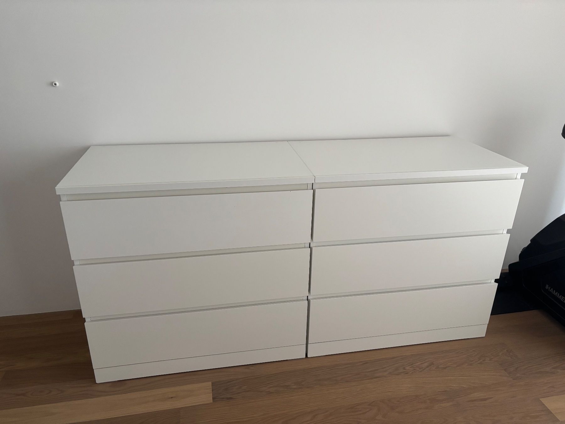 Ikea Cassettiere: 2 Ikea Malm white drawer units – Usato da Zürich venduto da cel_kv7b