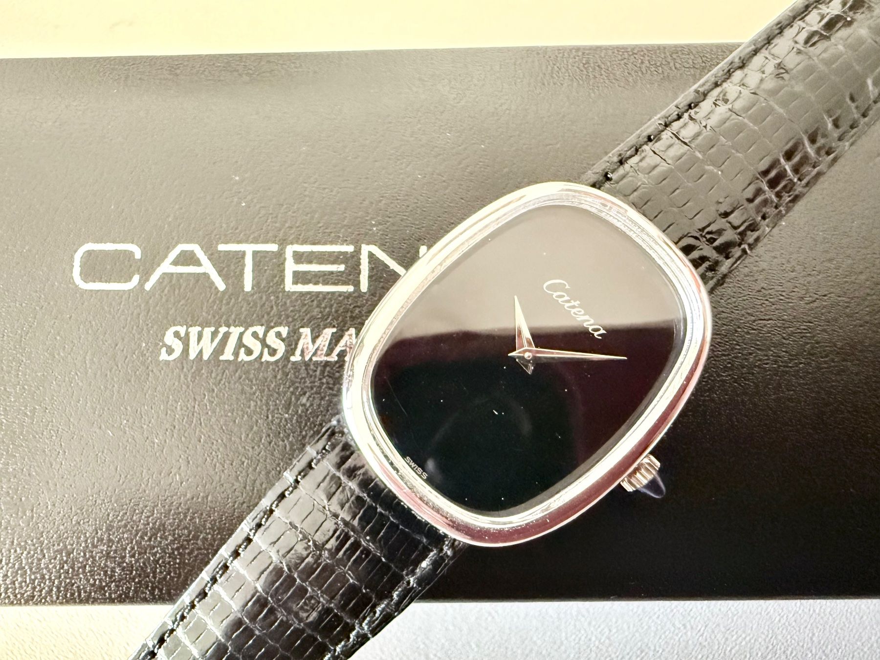 Orologi: CATENA "Ellipse" type, Plaqué or blanc, Mechanical, Swiss – Nuovo e nell'imballaggio originale da Le Mont-sur-Lausanne venduto da LycaGallery 8