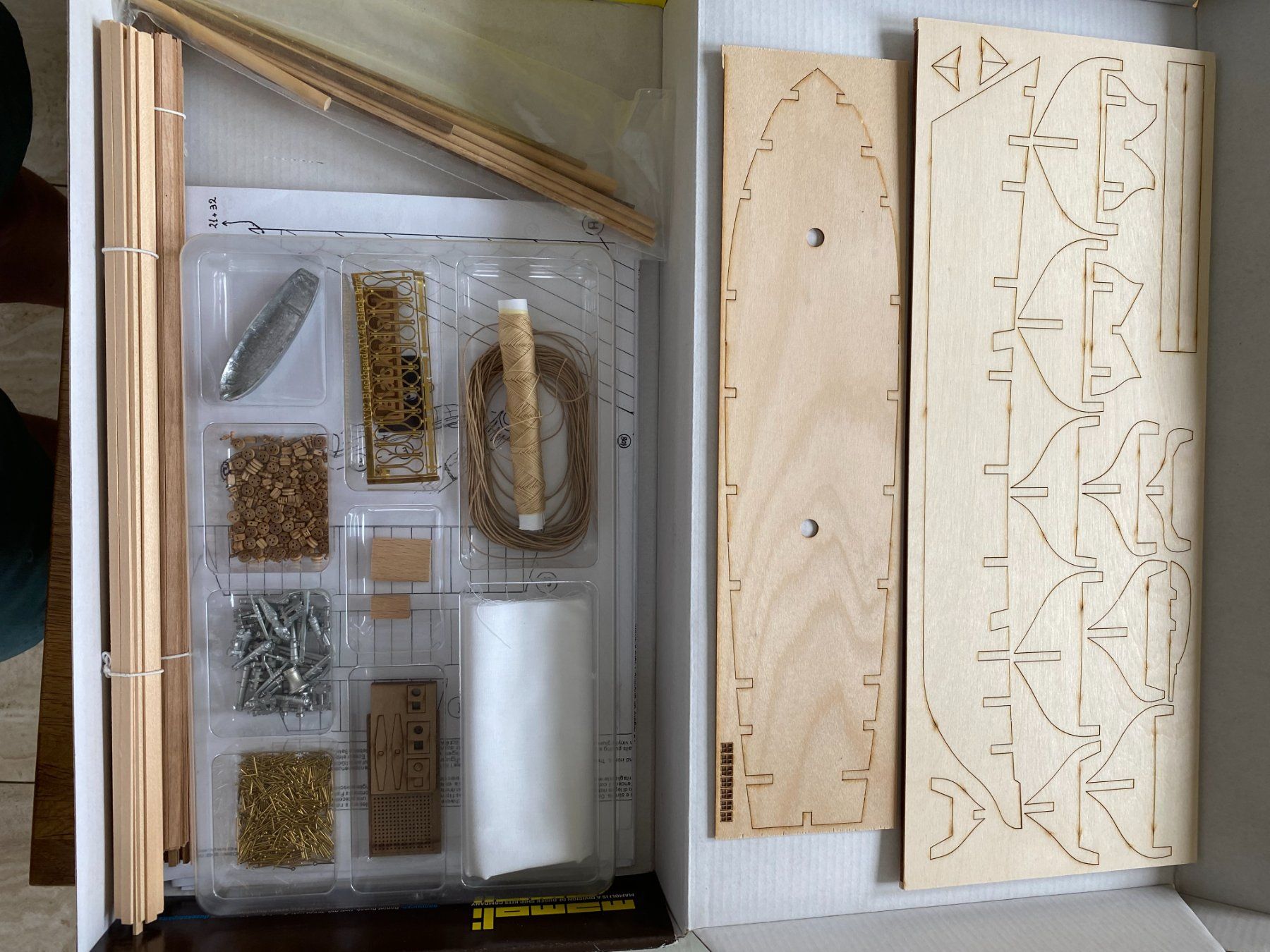 Kit di costruzioni: Bausatz, Schiffsmodell aus Holz – Nuovo e nell'imballaggio originale da Bözen venduto da Stefant0 2