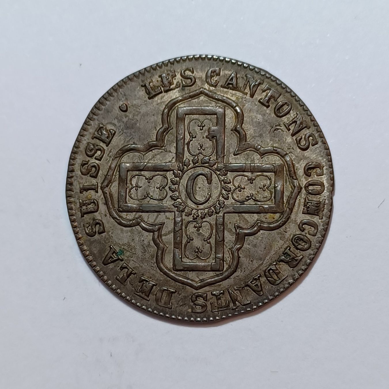 Alle Münzen: Batzen 1829 Waadt – Gebraucht aus Pfäffikon ZH von Schweizer_Muenzen 1