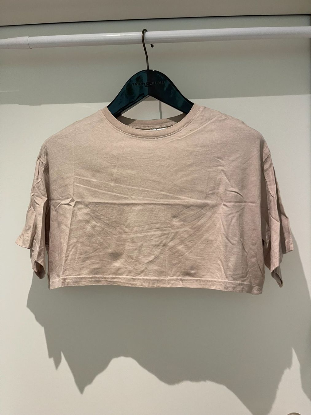 T-Shirts: Basic Crop T-Shirt, Beige, Grösse S – Gebraucht aus Rheineck von FGeissler