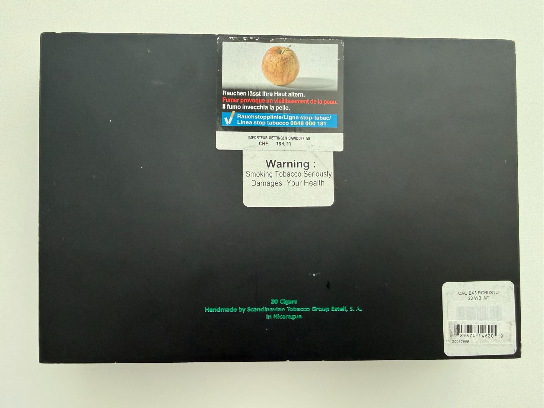 Altri Prodotti per fumatori: Traumhafte & elegante Zigarren-Box CAO BX3 – Nuovo (secondo la descrizione) da Unterengstringen venduto da Tnovus 7