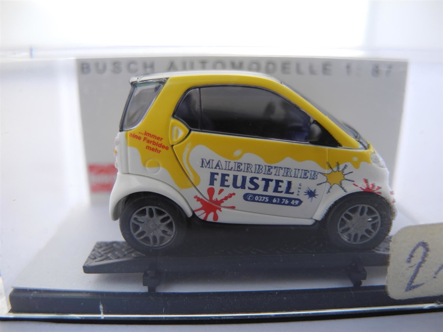 Busch Modellini d'auto: Busch Smart 48947 "Feustel", Nr. R64 – Nuovo e nell'imballaggio originale da Kottwil venduto da Crazyrolf 1