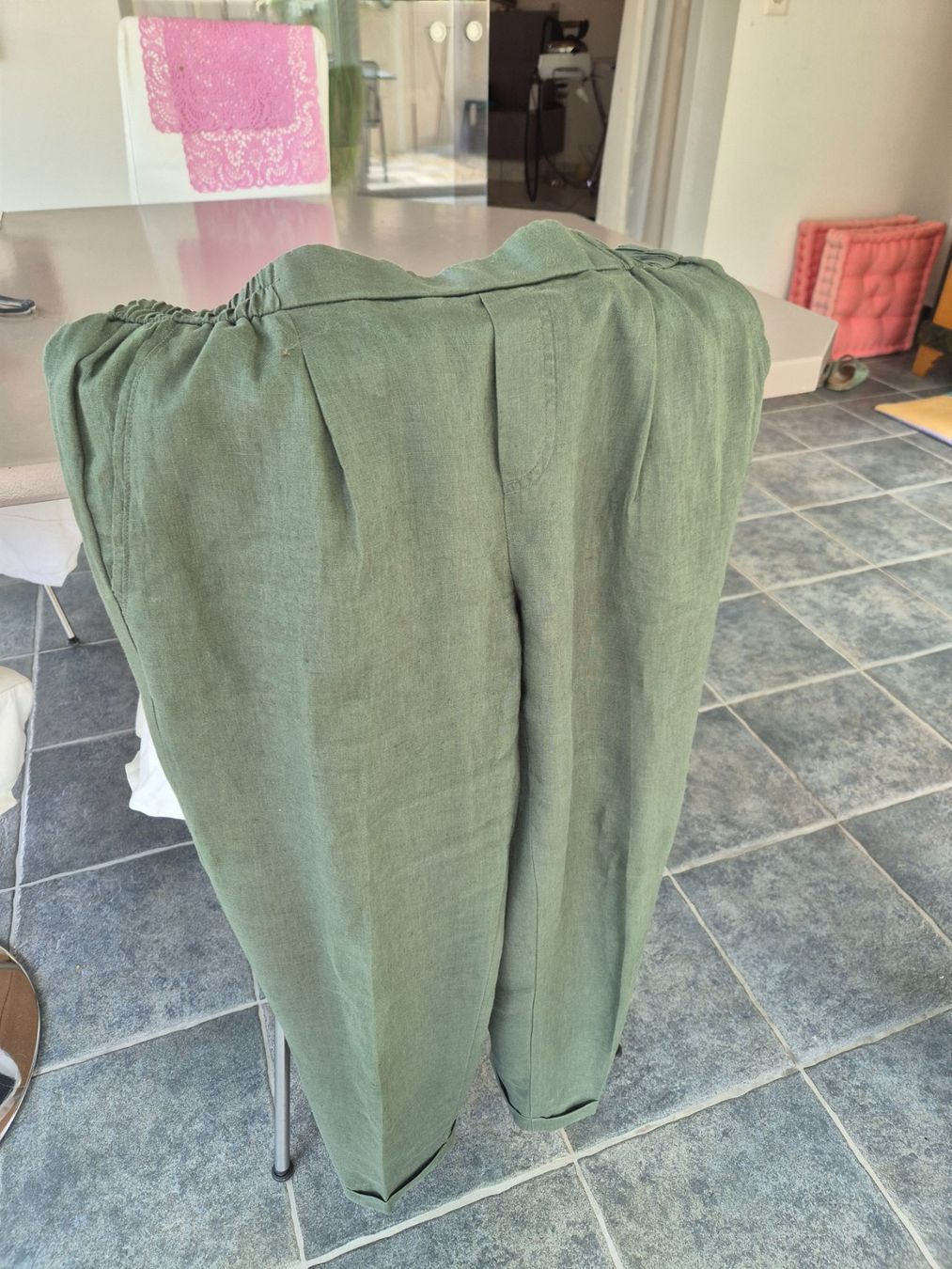 Benetton Pantaloni: Leinen Hose Benetton NEU – Usato da Malters venduto da Moeschi5 2