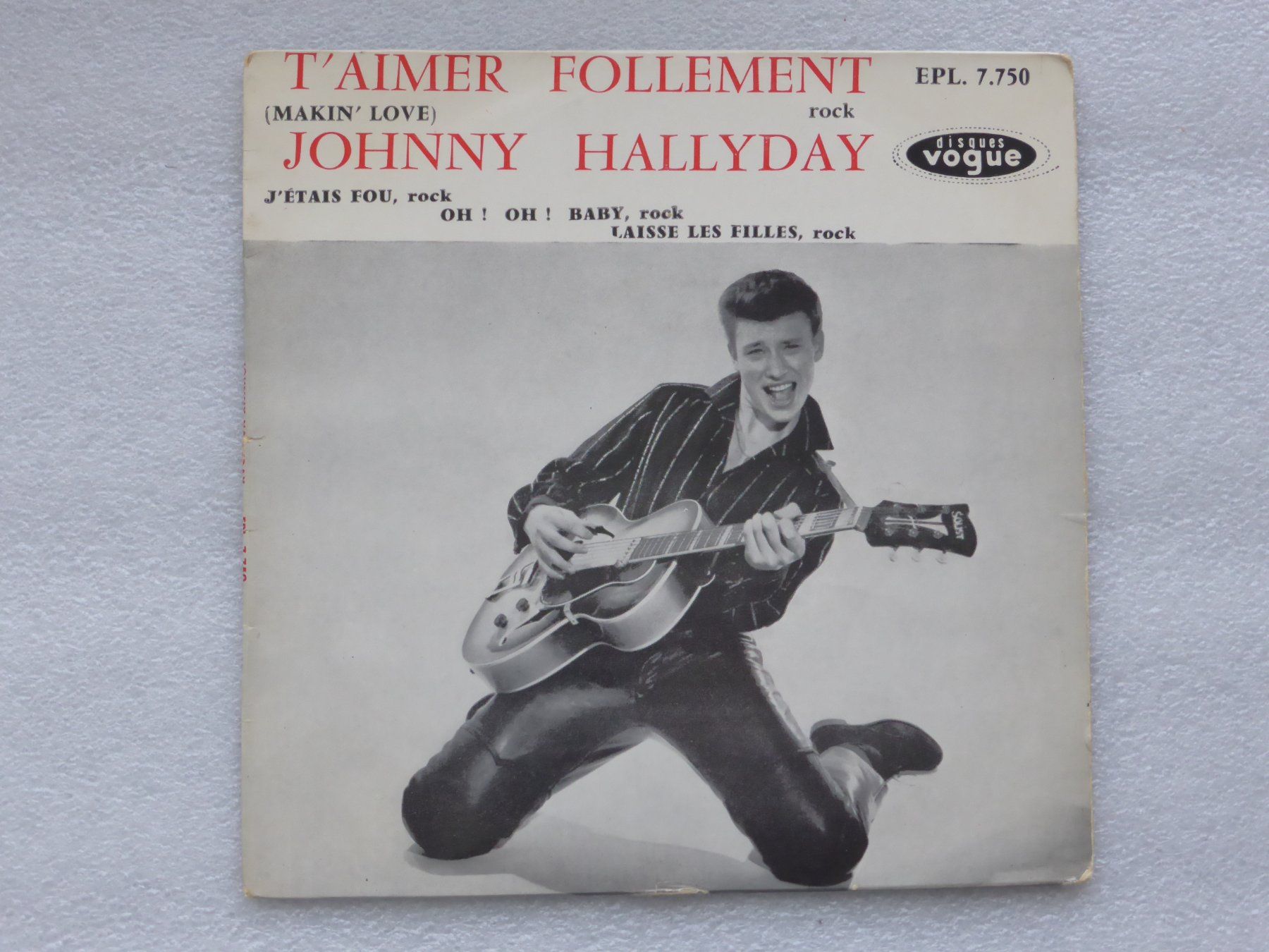 Dischi in vinile: Vinyl Single   EP  JOHNNY HALLYDAY – Usato da Küssnacht am Rigi venduto da Mondkinder
