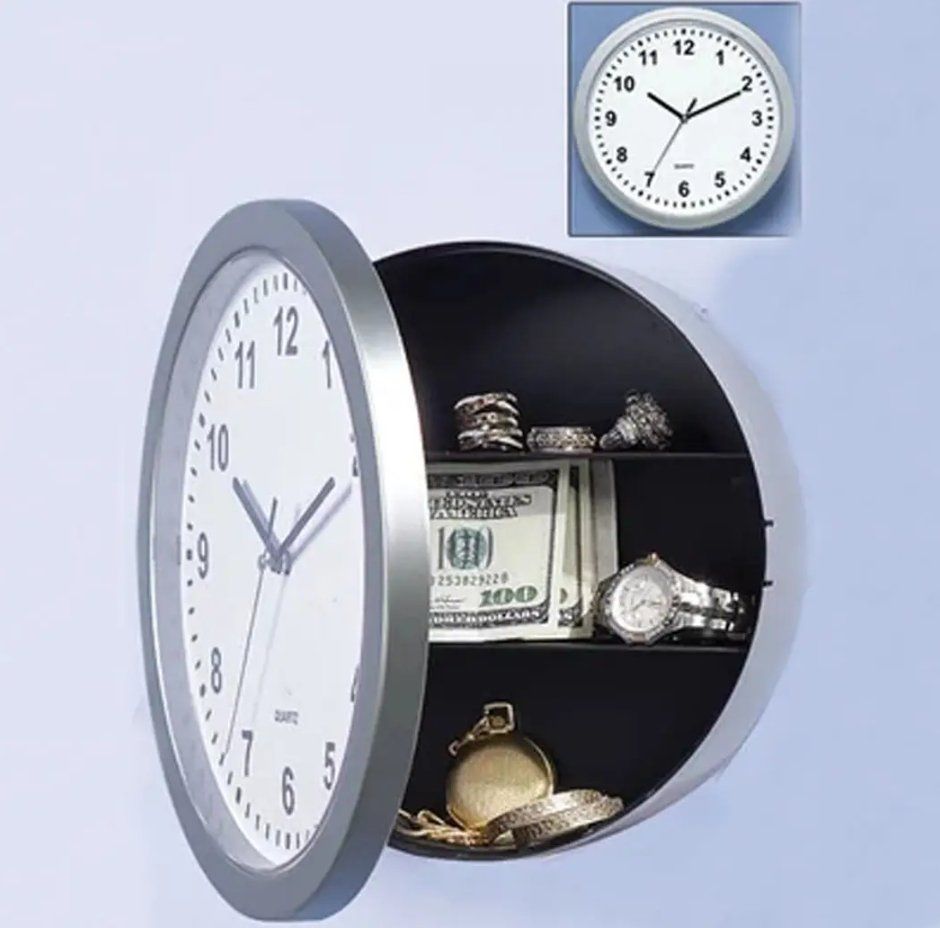Orologi: Wanduhr mit Geheimfach – Nuovo e nell'imballaggio originale da Diepoldsau venduto da preisparadies-ch 9